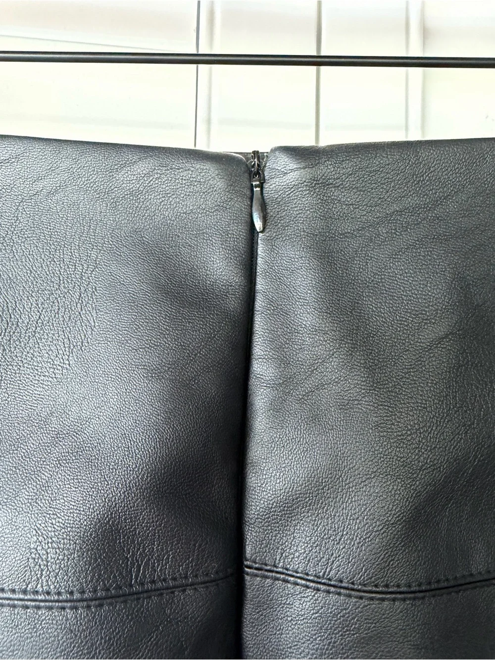 Missguided Mini Faux Leather Skirt in Black